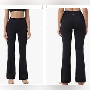 BUBBLELIME Women's High Waist Bootcut Yoga Pants Workout Flare Tummy Control